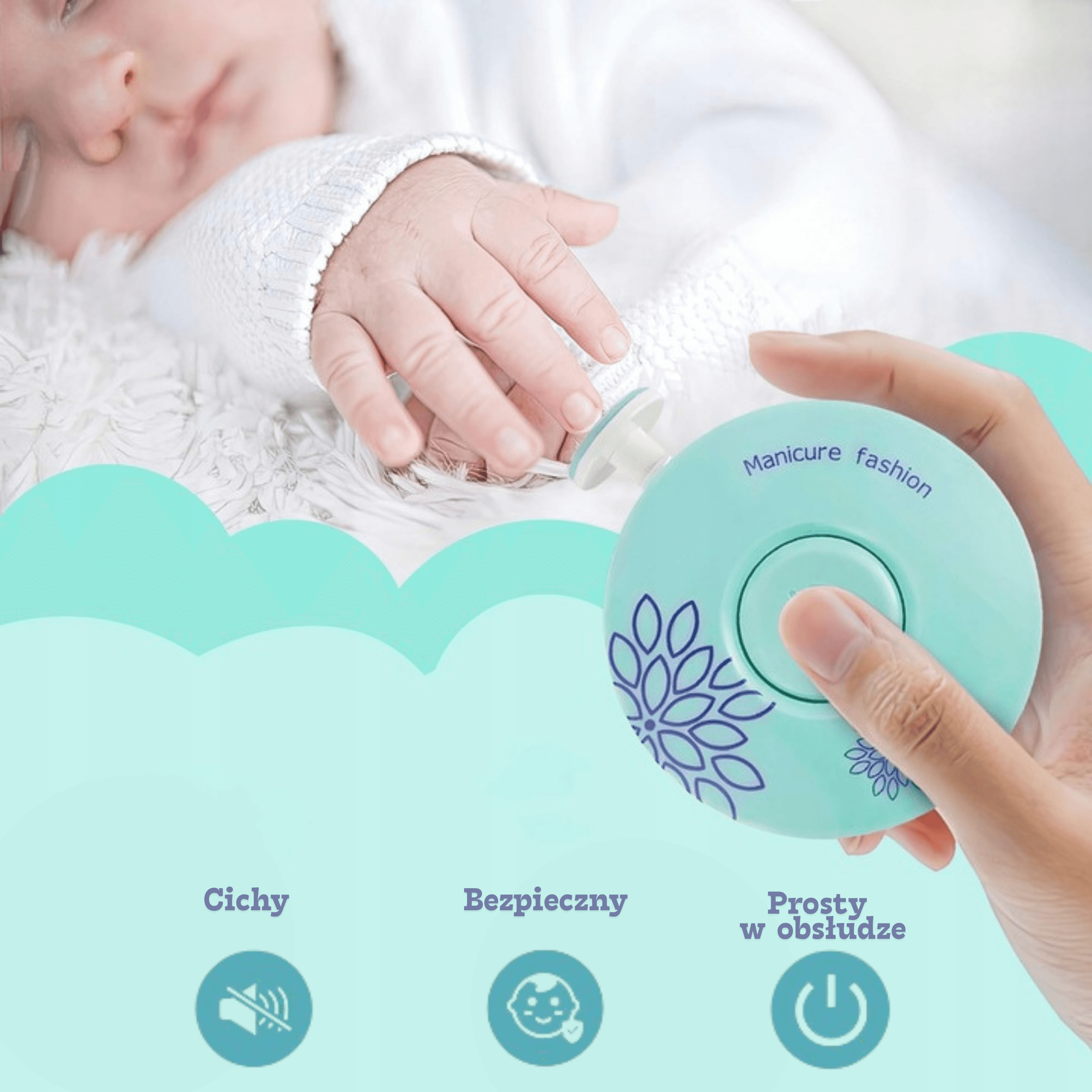 DreamTrim Bezstresowy Pilnik Dla Niemowlaka